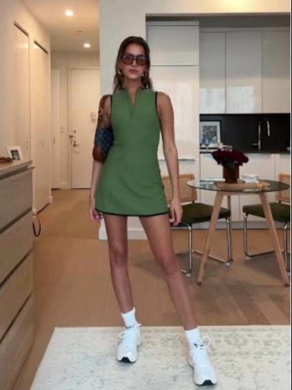 WeWoreWhat Active Tennis Dress in Red XS